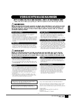 Предварительный просмотр 3 страницы Yamaha MLA8 Eigentümer-Handbuch