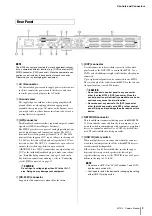 Preview for 9 page of Yamaha MTX3 Owner'S Manual