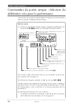 Preview for 60 page of Yamaha MU100 Manuel Du Propriétaire