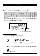 Предварительный просмотр 44 страницы Yamaha MU1000 Owner'S Manual