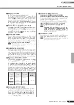 Preview for 17 page of Yamaha MW10c Manuel Du Propriétaire