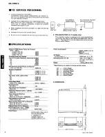 Предварительный просмотр 2 страницы Yamaha MX-1000U Service Manual