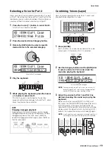 Предварительный просмотр 19 страницы Yamaha MX49 Owner'S Manual