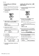 Предварительный просмотр 36 страницы Yamaha MX49 Owner'S Manual