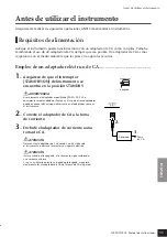 Preview for 11 page of Yamaha NP-30 Manual De Instrucciones