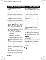 Preview for 6 page of Yamaha NS-WSW160 User Manual