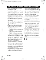 Preview for 14 page of Yamaha NS-WSW160 User Manual