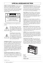 Предварительный просмотр 2 страницы Yamaha NU1 Owner'S Manual