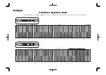 Yamaha P-60 Quick Operation Manual preview