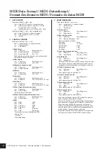 Предварительный просмотр 2 страницы Yamaha P-95B Data List