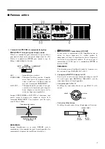 Preview for 7 page of Yamaha P2500S Manuel D'Instructions