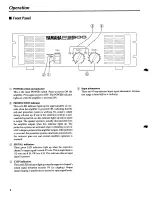 Предварительный просмотр 4 страницы Yamaha P3500 Owner'S Manual