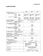 Preview for 3 page of Yamaha P3500 Sevice Manual