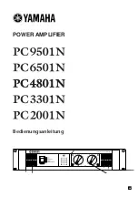 Yamaha PC2001N Eigentümer-Handbuch предпросмотр