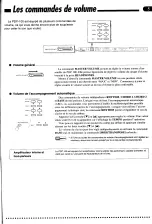 Предварительный просмотр 8 страницы Yamaha PDP-100 Mode D'Emploi