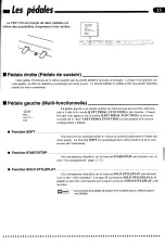 Предварительный просмотр 18 страницы Yamaha PDP-100 Mode D'Emploi