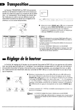 Предварительный просмотр 19 страницы Yamaha PDP-100 Mode D'Emploi