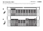 Yamaha piaggero NP-11 Quick Operation Manual preview