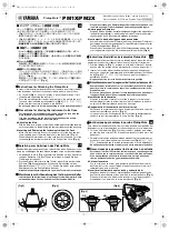 Preview for 1 page of Yamaha Pickup Mute PM1X Quick Start Manual