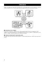 Preview for 4 page of Yamaha PJP-25UR User Manual