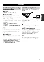 Preview for 7 page of Yamaha PJP-25UR User Manual