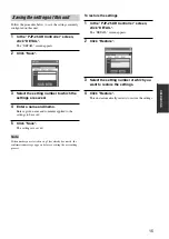 Preview for 17 page of Yamaha PJP-25UR User Manual