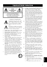 Preview for 2 page of Yamaha PJP-50R Basic Operation Manual