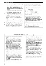 Preview for 3 page of Yamaha PJP-50R Basic Operation Manual