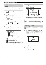 Preview for 21 page of Yamaha PJP-50R Basic Operation Manual