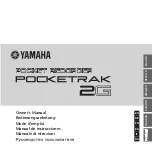 Yamaha POCKETRAK 2G - 2 GB Digital Player Owner'S Manual preview