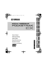 Preview for 1 page of Yamaha POCKETRAK CX Manuel Du Propriétaire