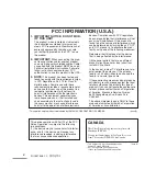 Preview for 2 page of Yamaha POCKETRAK CX Owner'S Manual