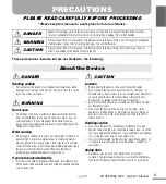 Preview for 5 page of Yamaha POCKETRAK W24 Owner'S Manual