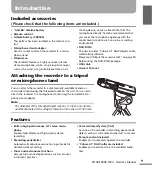 Preview for 9 page of Yamaha POCKETRAK W24 Owner'S Manual