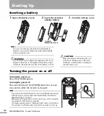 Preview for 10 page of Yamaha POCKETRAK W24 Owner'S Manual