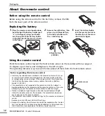 Предварительный просмотр 12 страницы Yamaha POCKETRAK W24 Owner'S Manual