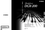 Preview for 1 page of Yamaha Portable Grand DGX-200 Manual De Instrucciones