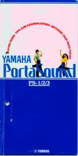 Preview for 1 page of Yamaha PortaSound PS-1 Guía Para Tocar