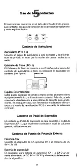 Preview for 10 page of Yamaha PortaSound PS-1 Guía Para Tocar