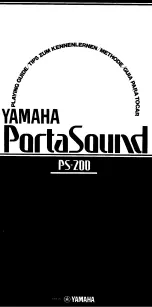 Yamaha PortaSound PS-200 Guía Para Tocar preview