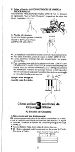 Preview for 4 page of Yamaha PortaSound PS-200 Guía Para Tocar