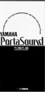 Preview for 1 page of Yamaha PortaSound PS-300 Guía Para Tocar