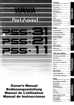 Preview for 1 page of Yamaha PortaSound PSS-11 Bedienungsanleitung