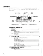 Preview for 6 page of Yamaha PortaSound PSS-51 Owner'S Manual