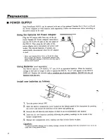 Preview for 8 page of Yamaha PortaSound PSS-51 Owner'S Manual