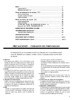 Preview for 4 page of Yamaha PortaSound PSS-580 Manual De Instrucciones