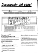 Preview for 8 page of Yamaha PortaSound PSS-590 Manual Del Usuario