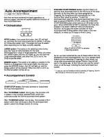 Preview for 6 page of Yamaha PortaSound PSS-795 Quick Reference