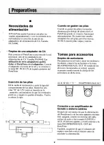 Preview for 3 page of Yamaha PortaTone PSR-110 Manual Del Instrucción