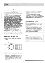 Preview for 5 page of Yamaha PortaTone PSR-110 Manual Del Instrucción